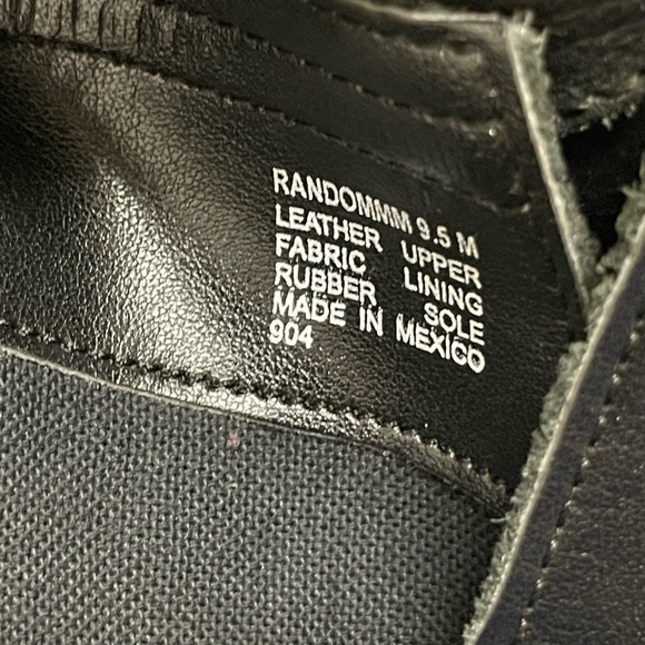 Steve Madden Black Leather Heeled Boots - Picture 8 of 9